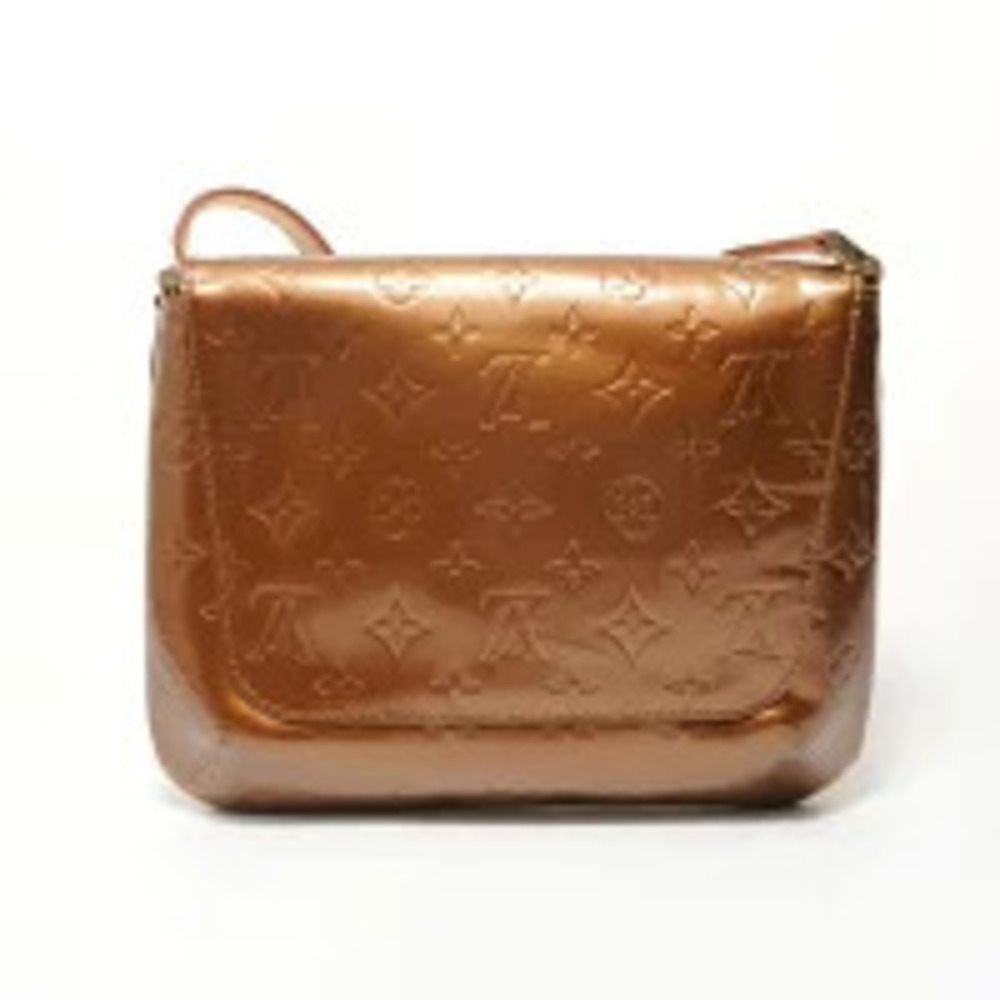 Louis Vuitton Monogram Vernis Thompson Street Shoulder Bag Brown